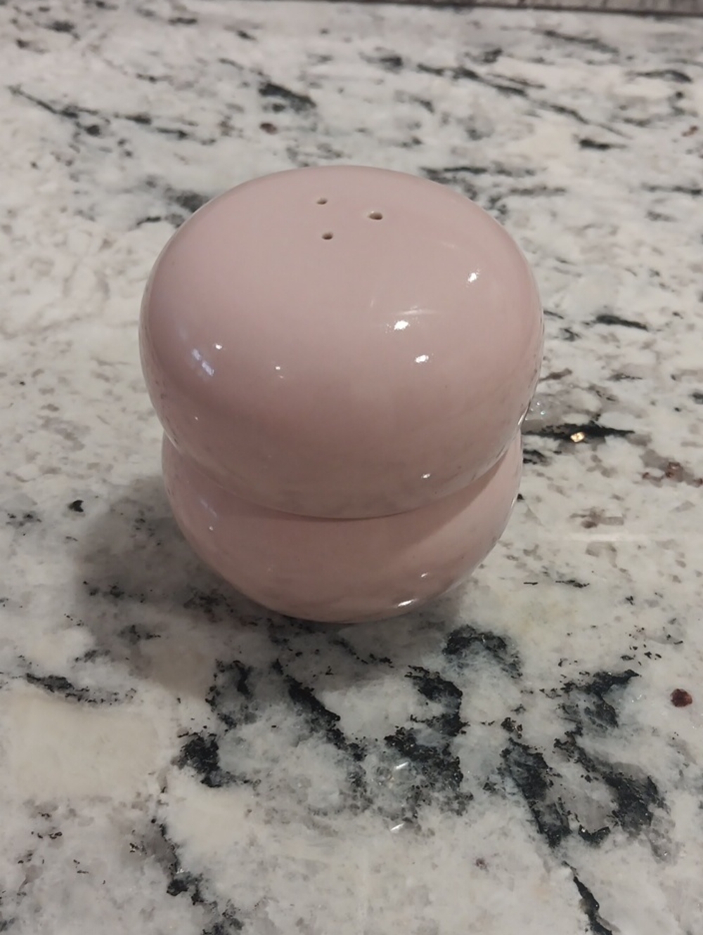 Vintage Russel Wright Pink Ceramic Salt and Pepper Shakers